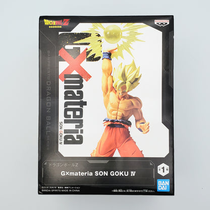 Dragon Ball Z G×materia SON GOKU Ⅳ Anime Figure All New From Japan