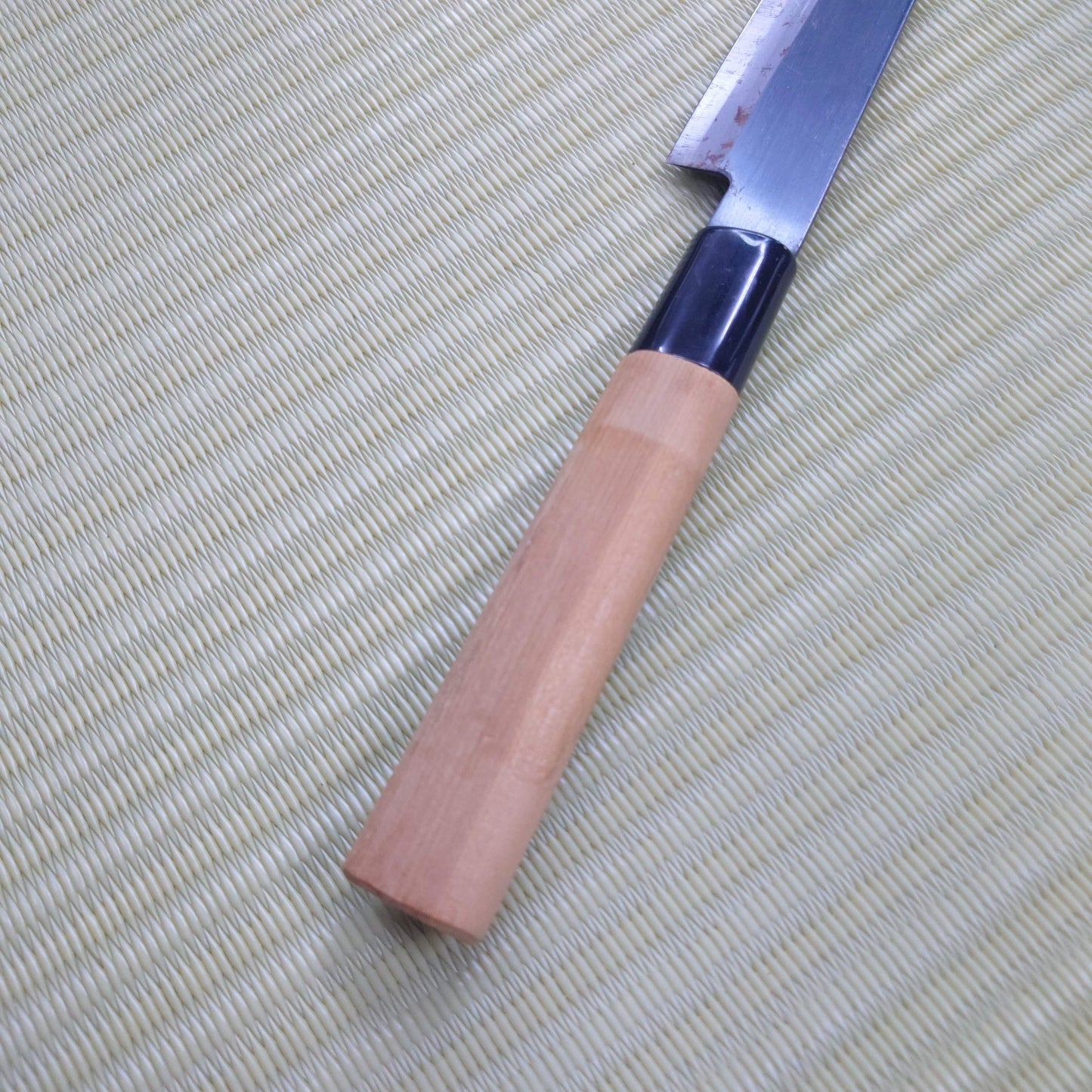 Sale! Tetsuhiro Japanese Yanagi Knife Black Blade Used Kitchen Japan Sasimi F-258