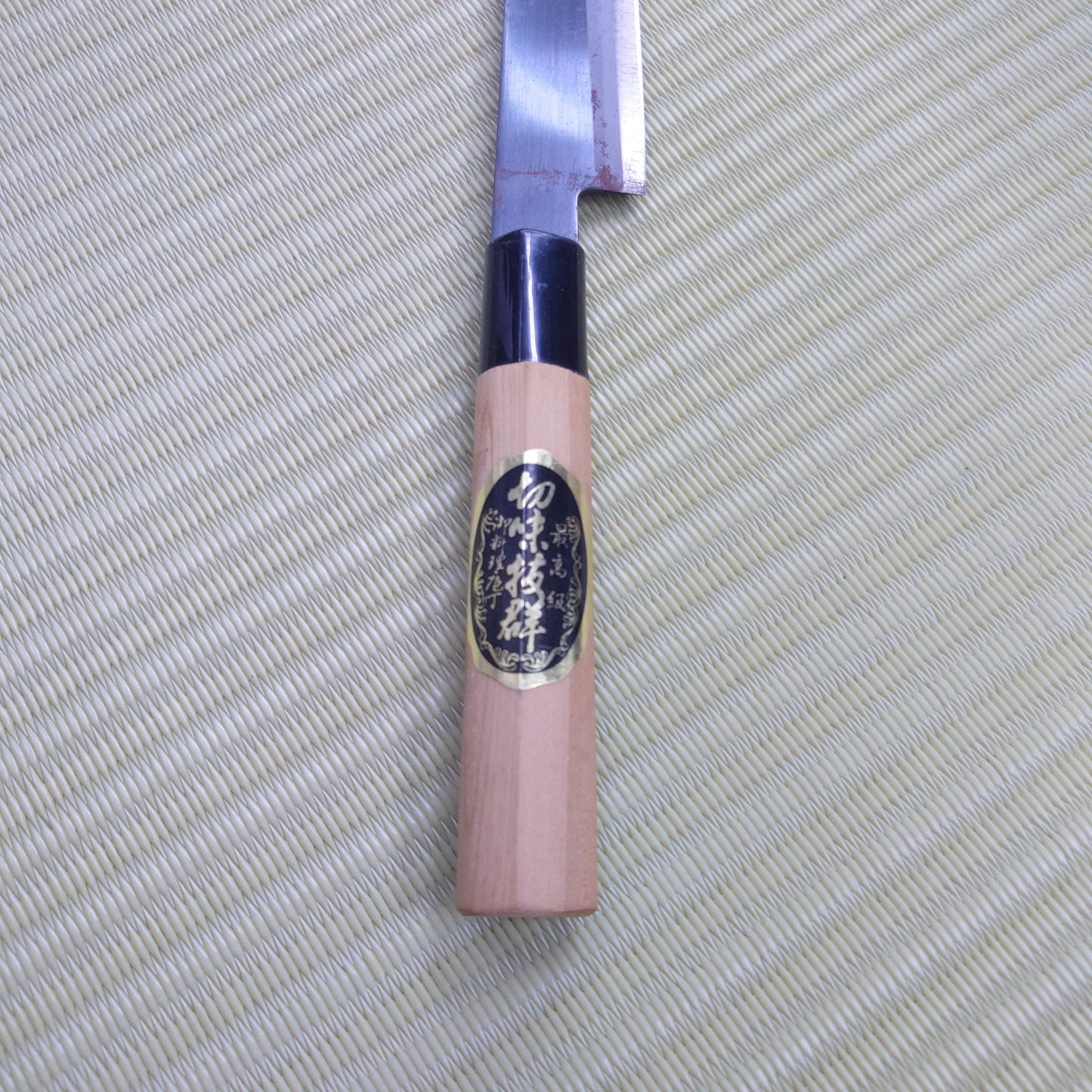 Sale! Tetsuhiro Japanese Yanagi Knife Black Blade Used Kitchen Japan Sasimi F-258