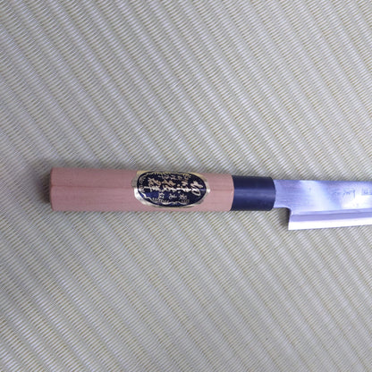 Sale! Yushun Japanese Yanagi Knife Black Blade Used Kitchen Sasimi Sushi F-259