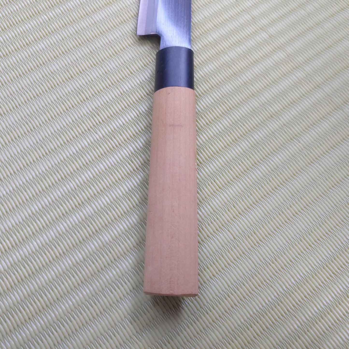 Sale! Yushun Japanese Yanagi Knife Black Blade Used Kitchen Sasimi Sushi F-259