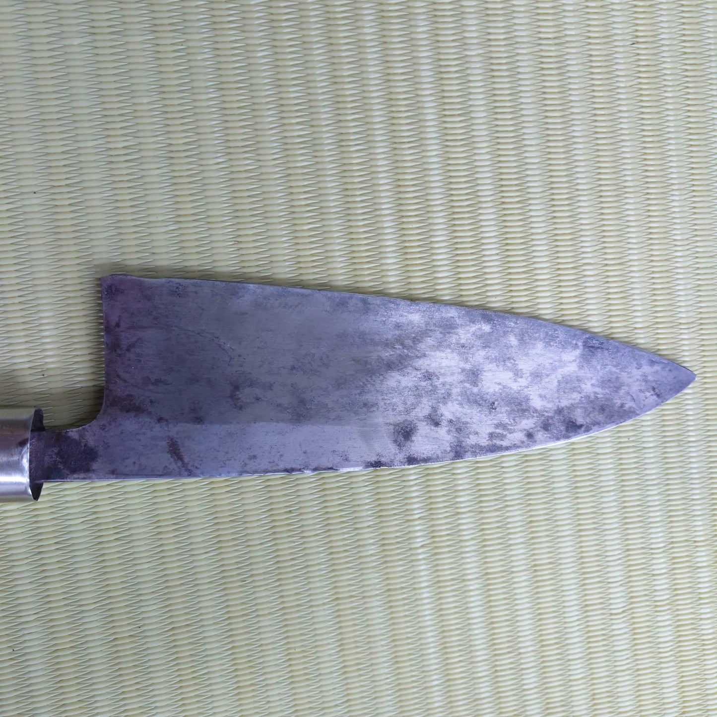 Sale! Tsuneyoshi Japanese Used Deba Kitchen Knife Black Blade Sasimi Sushi F-268