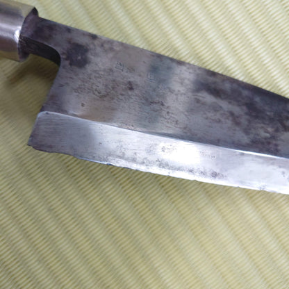 Sale! Tsuneyoshi Japanese Used Deba Kitchen Knife Black Blade Sasimi Sushi F-268