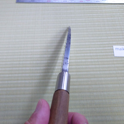 Sale! Tsuneyoshi Japanese Used Deba Kitchen Knife Black Blade Sasimi Sushi F-268