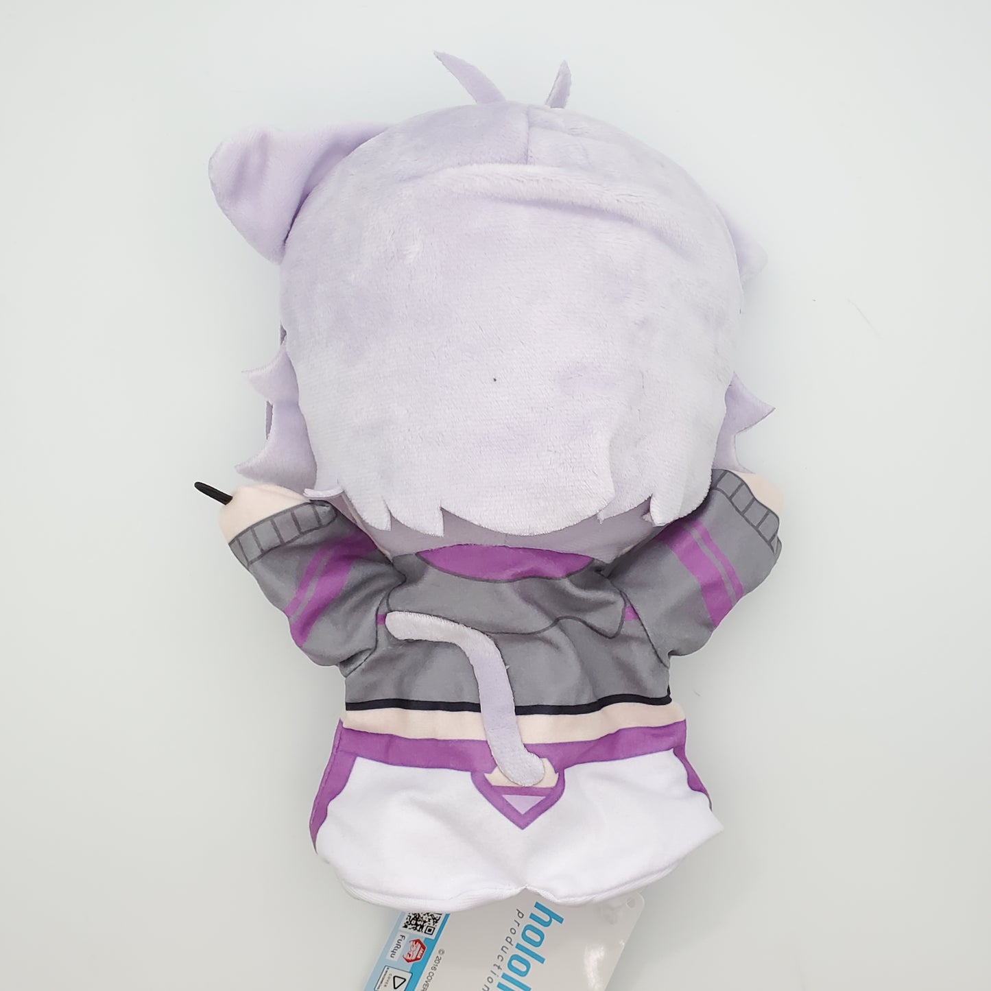 Hololive Nekomata Okayu Puppet Plush Toy Japan VTuber Cute Soft Stuffed Doll 10"