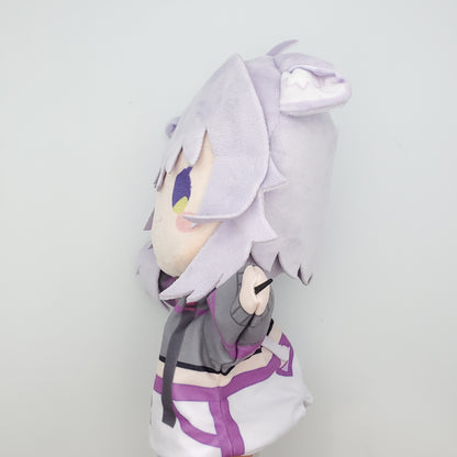 Hololive Nekomata Okayu Puppet Plush Toy Japan VTuber Cute Soft Stuffed Doll 10"