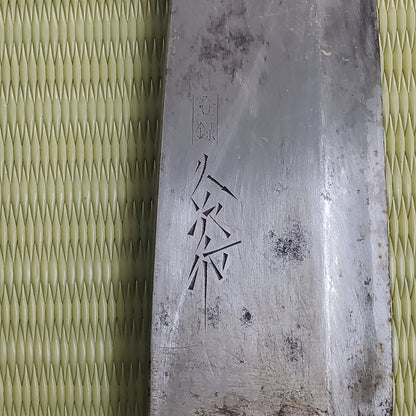 Kyuuji Deba Japanese Used Kitchen Knife 150mm Single Bevel Sushi Sashimi F-270