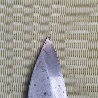 Kyuuji Deba Japanese Used Kitchen Knife 150mm Single Bevel Sushi Sashimi F-270