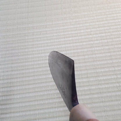 Kyuuji Deba Japanese Used Kitchen Knife 150mm Single Bevel Sushi Sashimi F-270