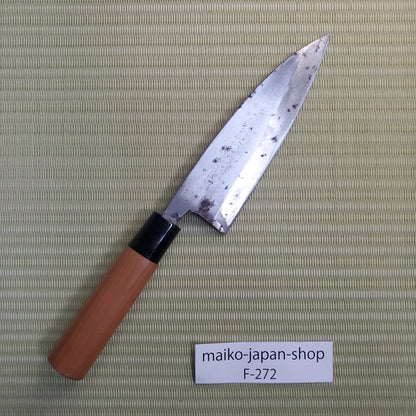 Sale! Japanese Used Deba Kitchen Knife 135mm Single Bevel Vintage  F-272