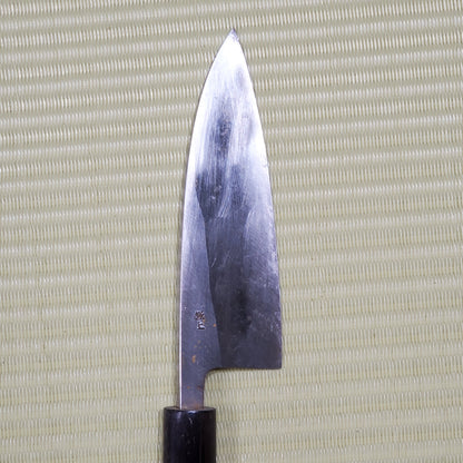 Rale! Left-Handed Kikuichi Used Deba Knife 155mm Sharpened Made in Japan F-274