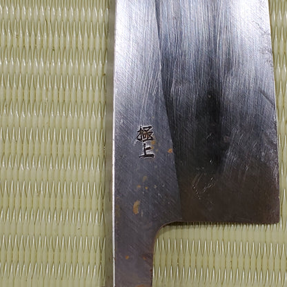 Rale! Left-Handed Kikuichi Used Deba Knife 155mm Sharpened Made in Japan F-274