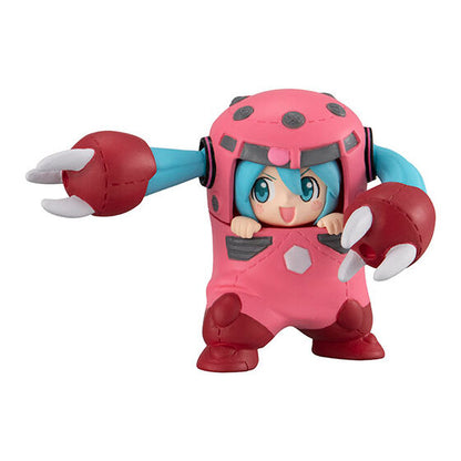 Gundam × Hatsune Miku Figure Collection Full Set of 4 Gashapon Japan P-133