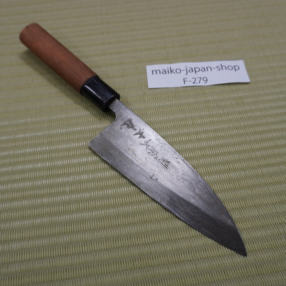 Deba Knife 150mm Japanese Fish Cutter for Filleting and Sashimi Making F-279