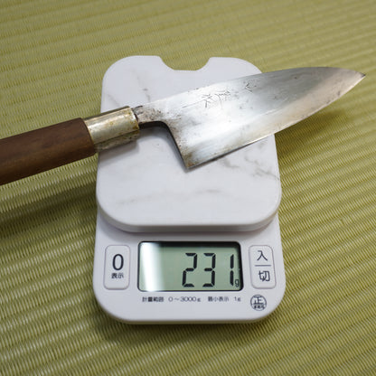 Japanese Used Deba Knife 150mm Fish Cutter Filleting and Sashimi Sushi F-288