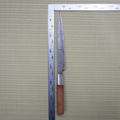 Japanese Vintage Knife Lot x4 Junk Used Kitchen Japan Sushi F-294