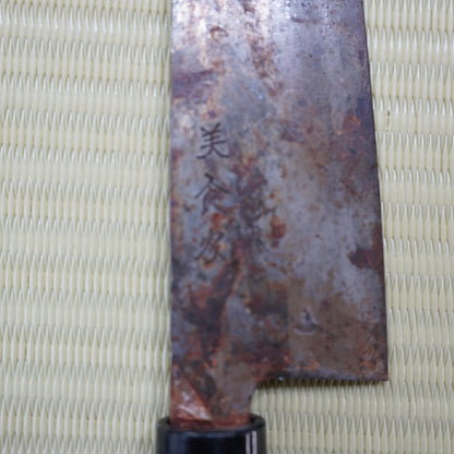 Japanese Vintage Knife Lot x4 Junk Used Kitchen Japan Sushi F-294