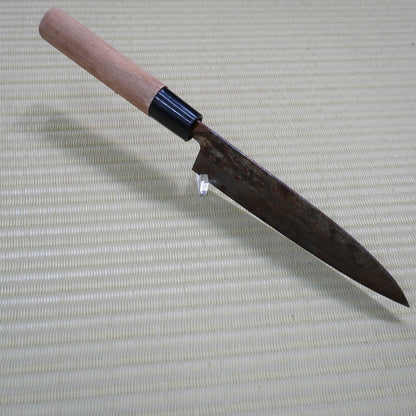 Japanese Vintage Knife Lot x4 Junk Used Kitchen Japan Sushi F-294