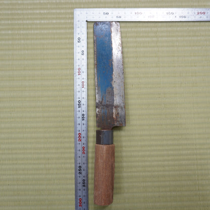 Japanese Vintage Knife Lot x4 Junk Used Kitchen Japan Sushi F-294