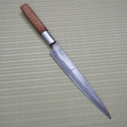 Japanese Vintage Knife Lot x4 Junk Used Kitchen Japan Sushi F-294