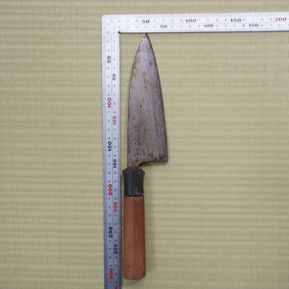5pc Japanese Sakai Deba Knife Lot Famous Brands Vintage Sushi F-296