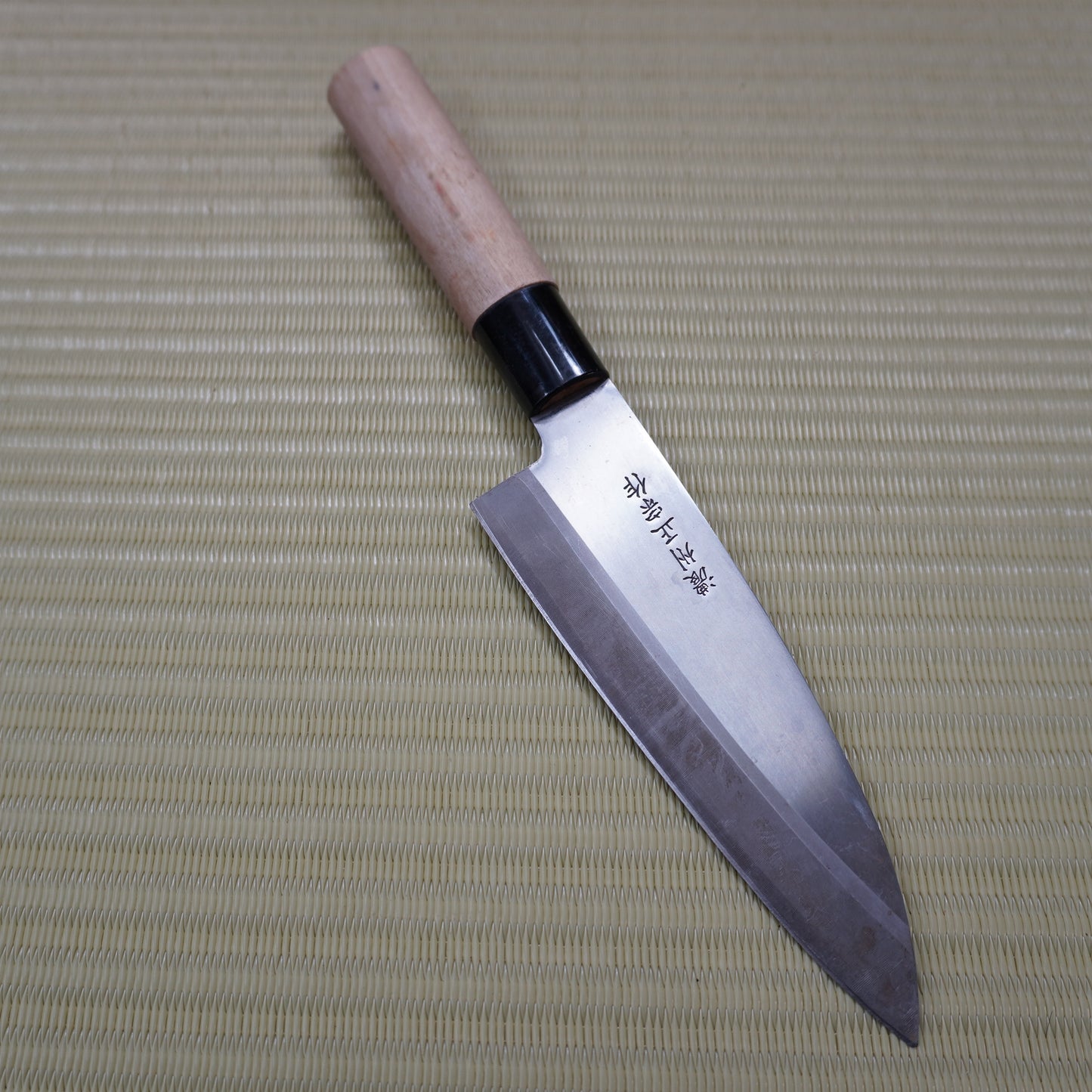 Noshu Masamune Japanese Used Deba Knife 155mm Vintage Lightweight Sushi F-299