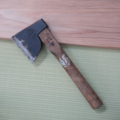 Vintage Japanese Axe Double Edge 120mm Blade 380mm Long F-300