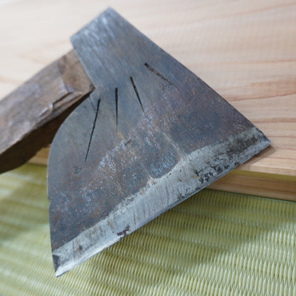 Vintage Japanese Axe Double Edge 120mm Blade 380mm Long F-300