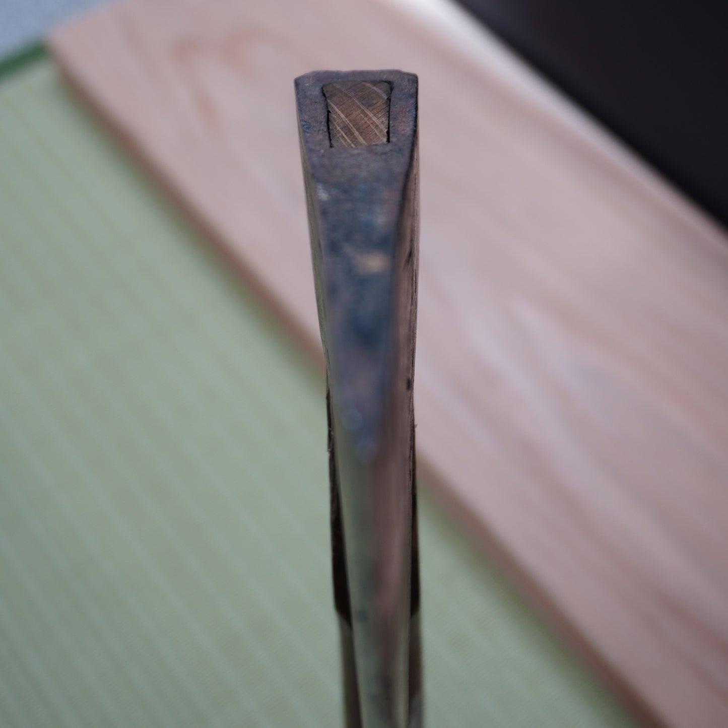 Vintage Japanese Axe Double Edge 120mm Blade 380mm Long F-300