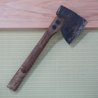 Vintage Japanese Axe Double Edge 115mm Blade 370mm Long F-301