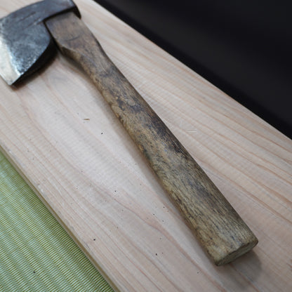 Vintage Japanese Axe Double Edge 115mm Blade 370mm Long F-301
