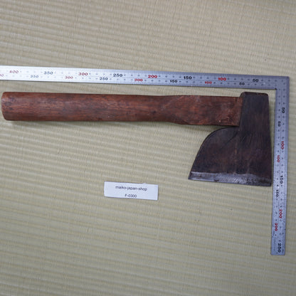 Vintage Japanese Axe Double Edge 120mm Blade 380mm Long F-300