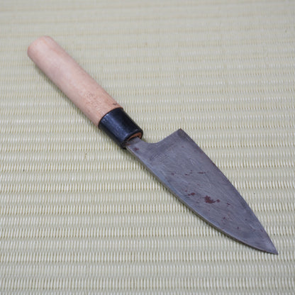 Sale! 3pc Japanese Vintage Knife Set Lightweight Santoku Deba Signed Sushi F-308