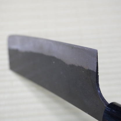 Tosa Shinmei Nakiri Knife 170mm Blue Steel Signed Boxed Japan Quality F-309