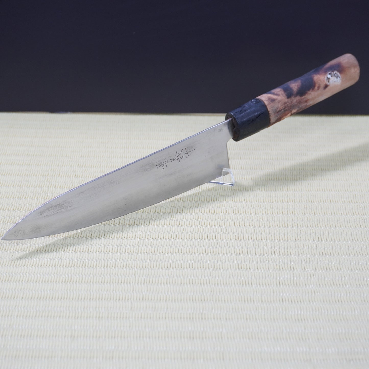 Kaneyoshi Gyuto Vintage Knife 185mm Lightweight Signed High-Quality Japan F-310