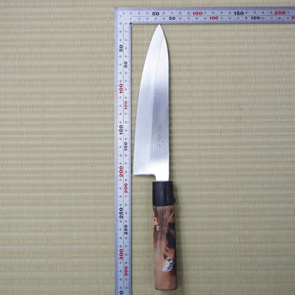 Kaneyoshi Gyuto Vintage Knife 185mm Lightweight Signed High-Quality Japan F-310