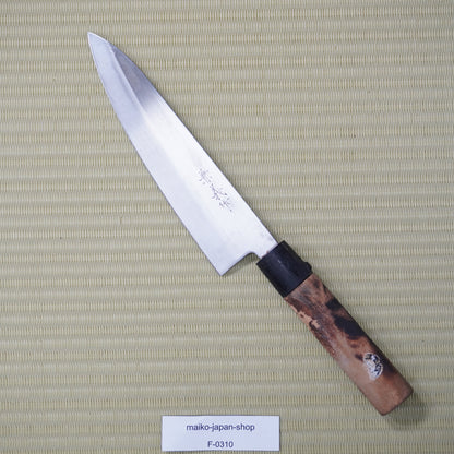 Kaneyoshi Gyuto Vintage Knife 185mm Lightweight Signed High-Quality Japan F-310