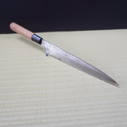 Sekimagoroku Ginju Yanagiba Knife 200mm Signed Lightweight Vintage Japan F-311