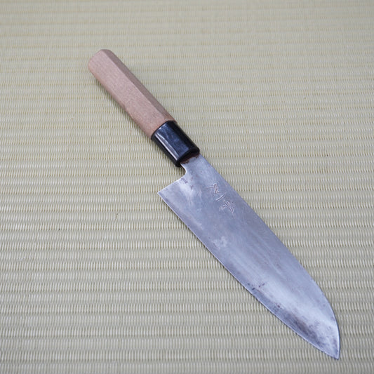 Sakai Ichiji Santoku Knife 170mm Signed Lightweight Vintage Japan Quality F-312