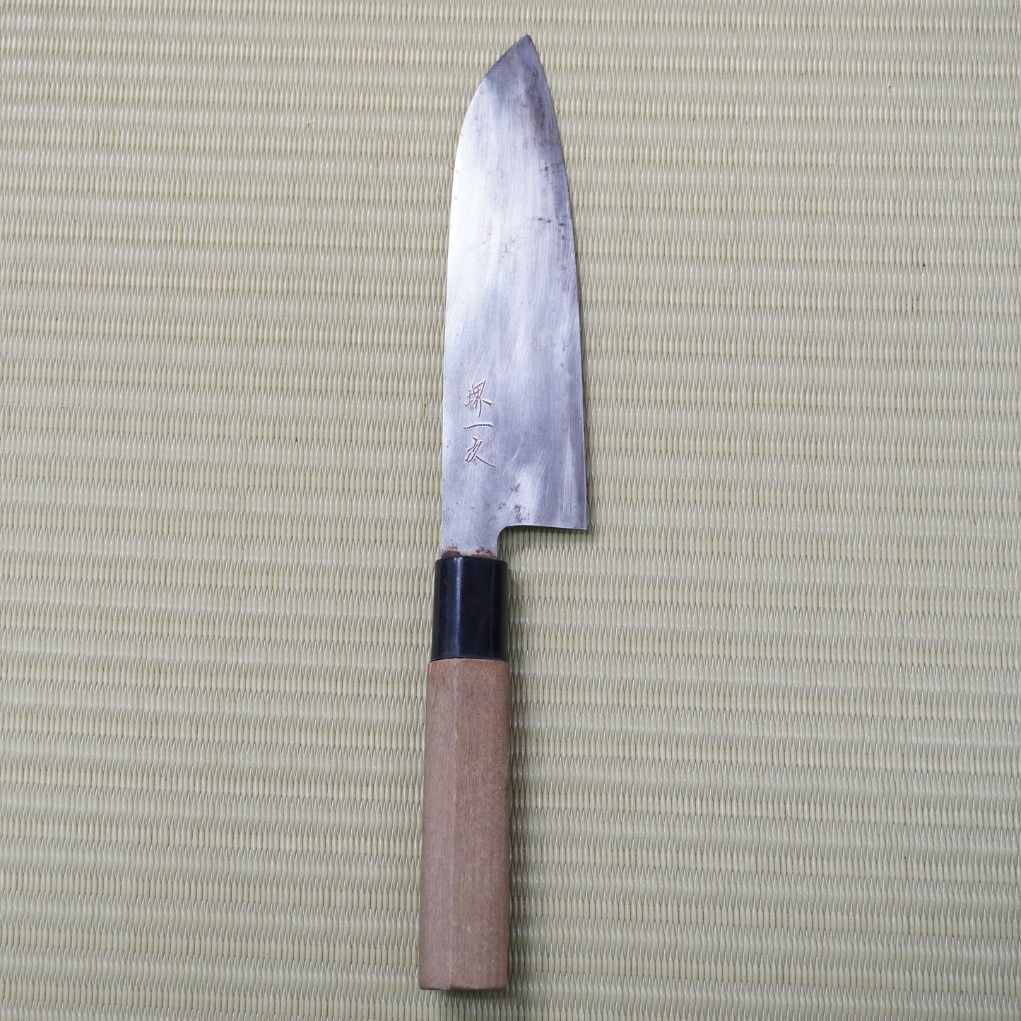 Sakai Ichiji Santoku Knife 170mm Signed Lightweight Vintage Japan Quality F-312