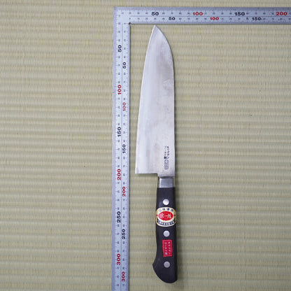 Sakai Soichi Santoku Knife 180mm Signed Boxed High Quality Vintage Japan F-313