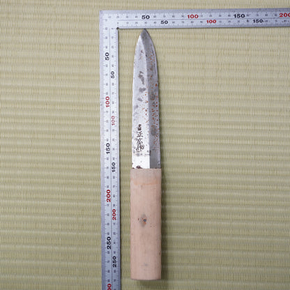 Rare! Sakai Masahiro Makiri Knife 150mm Signed with Case Japan Quality F-314