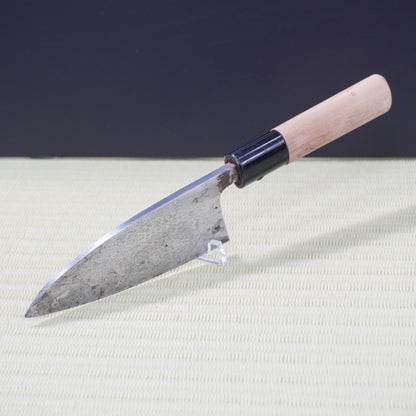 Sakai Kikutora Deba Knife 125mm Signed Vintage Lightweight Japan Blade F-316