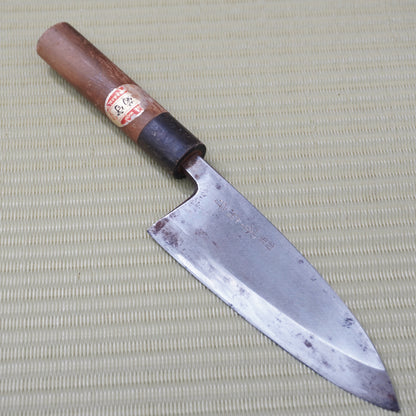 Sakai Kikumori Deba Knife 155mm Signed Vintage High Quality Japan Blade F-317