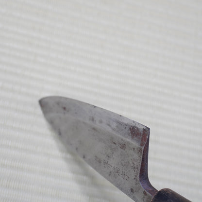 Sakai Kikumori Deba Knife 155mm Signed Vintage High Quality Japan Blade F-317