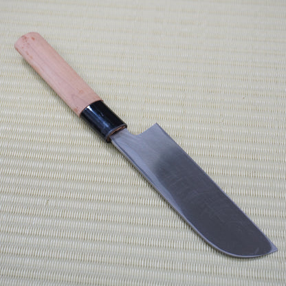 Sadamune Deba Kitchen Knife 140mm Signed Vintage Lightweight Japan Blade F-318