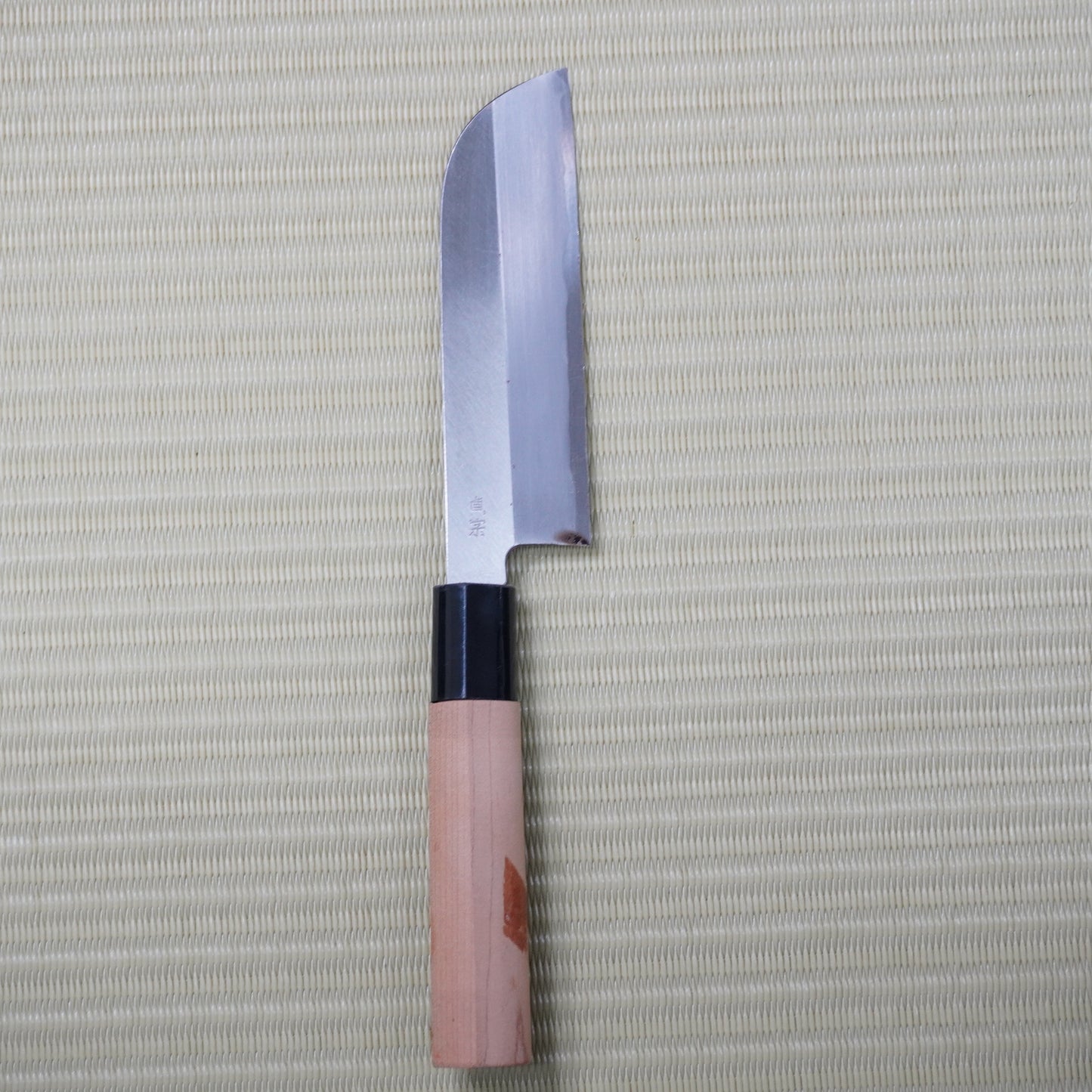 Sadamune Deba Kitchen Knife 140mm Signed Vintage Lightweight Japan Blade F-318