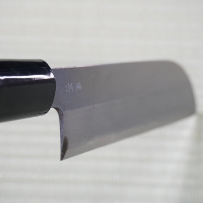 Sadamune Deba Kitchen Knife 140mm Signed Vintage Lightweight Japan Blade F-318