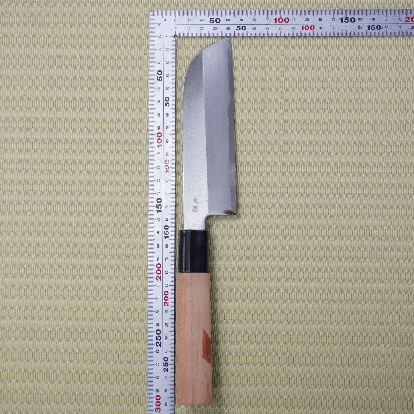 Sadamune Deba Kitchen Knife 140mm Signed Vintage Lightweight Japan Blade F-318