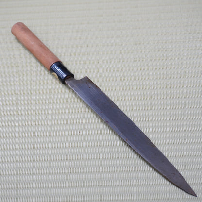 Sale! 3pc Japanese Vintage Knife Set Santoku Nakiri Yanagiba Signed Sushi F-320